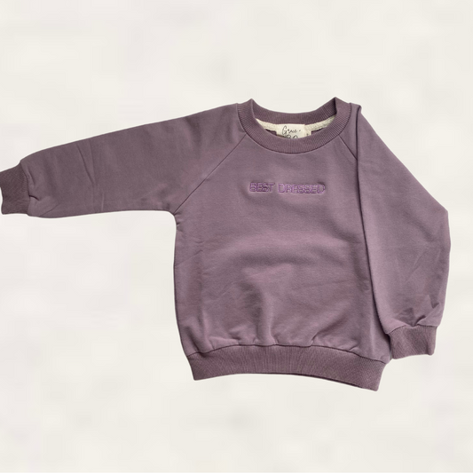 Best Dressed, Lilac Crewneck