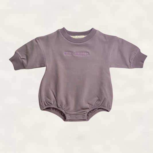 Best Dressed, Lilac Romper