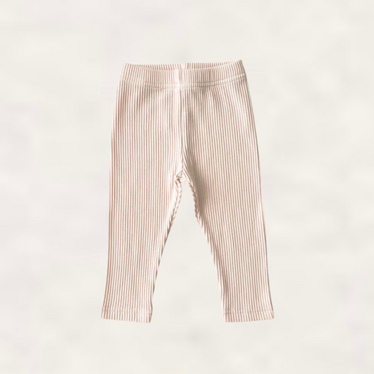Ribbed Leggings | Vanilla