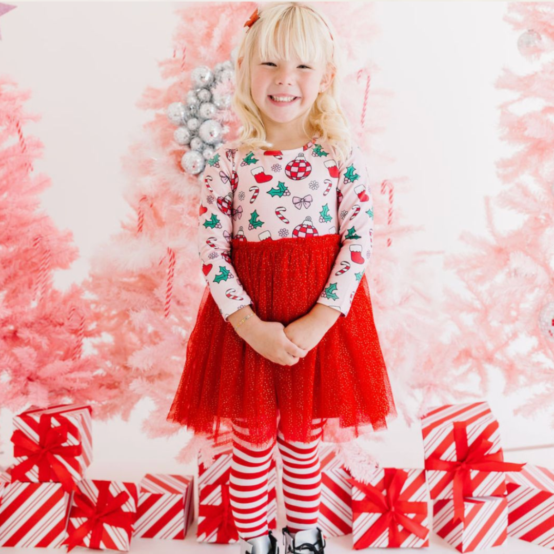 Disco Christmas Long Sleeve Tutu Dress Kids Holiday – Grace and Bo Disco Christmas Long Sleeve Tutu Dress Kids Holiday – Grace and Bo