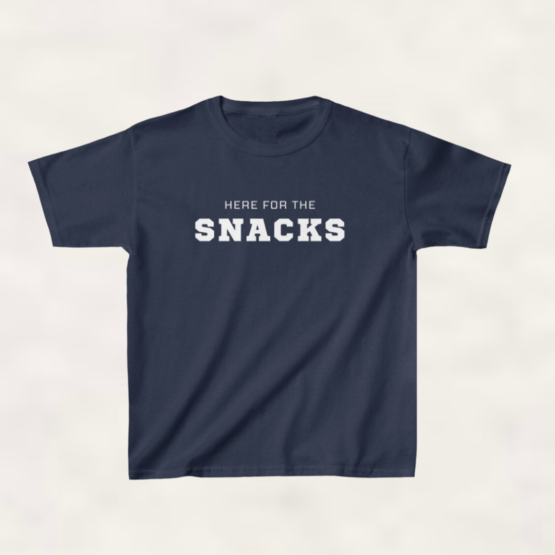 Here for the snacks