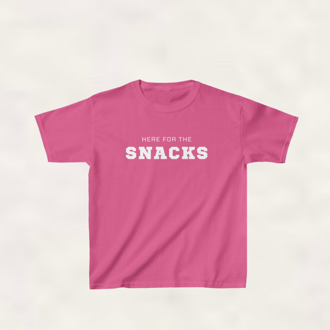 Here for the snacks