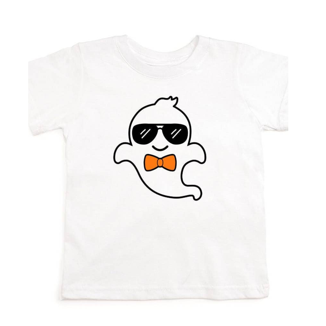 Cool Ghost Halloween Short Sleeve T-Shirt
