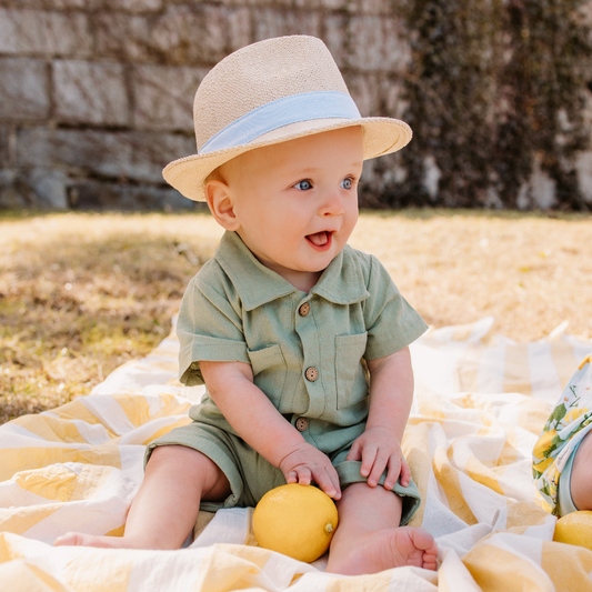 Linen Romper