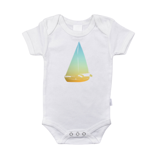 Sailboat, Sunset Print, Bodysuit