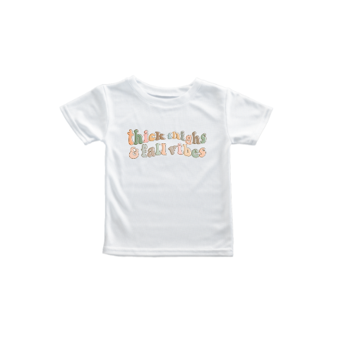 Thick Thighs Fall Vibes T-Shirt