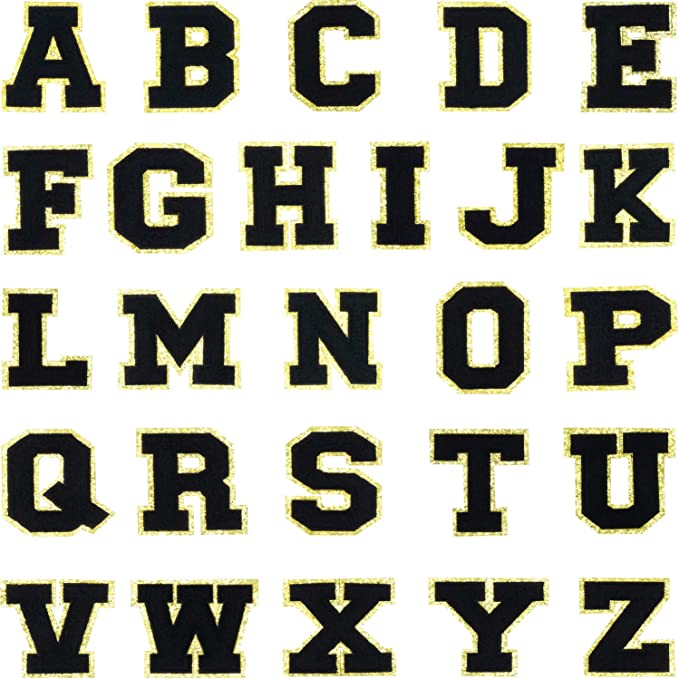 Personalized Initial Pullover, Black