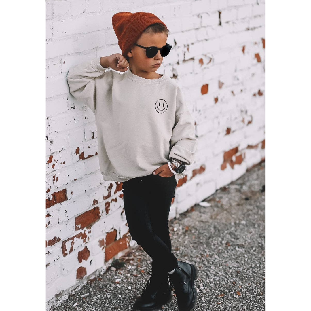 Enjoy the Little Things Sweatshirt, Cream