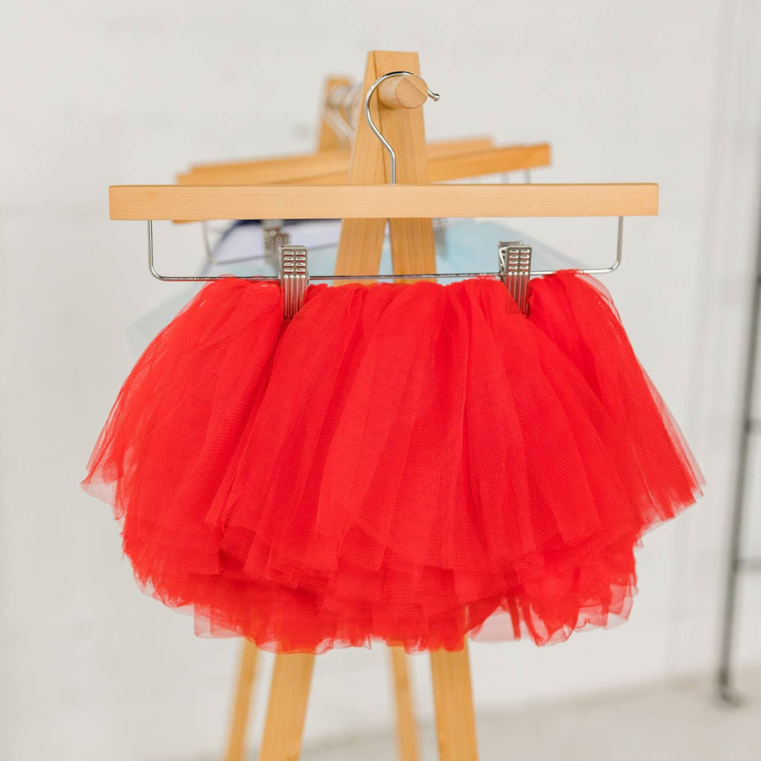 Full Layered Red Tutu Skirt