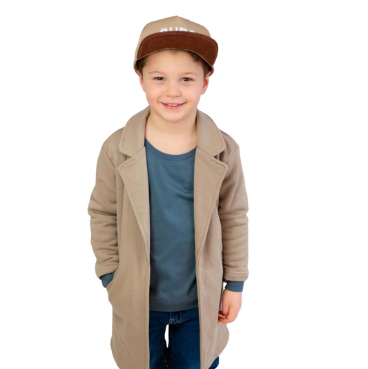 Tan Long Cardigan Jacket