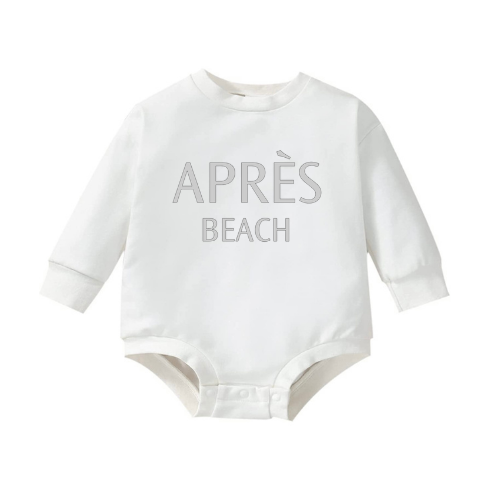 Apres Beach Sweatshirt Romper