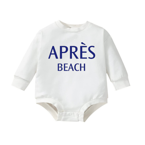 Apres Beach Sweatshirt Romper