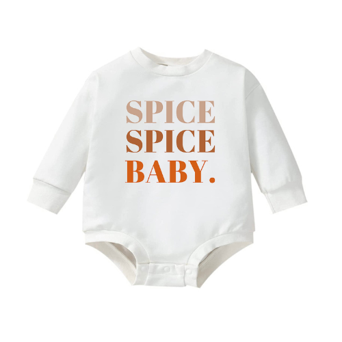 Spice Spice Baby Crewneck Romper