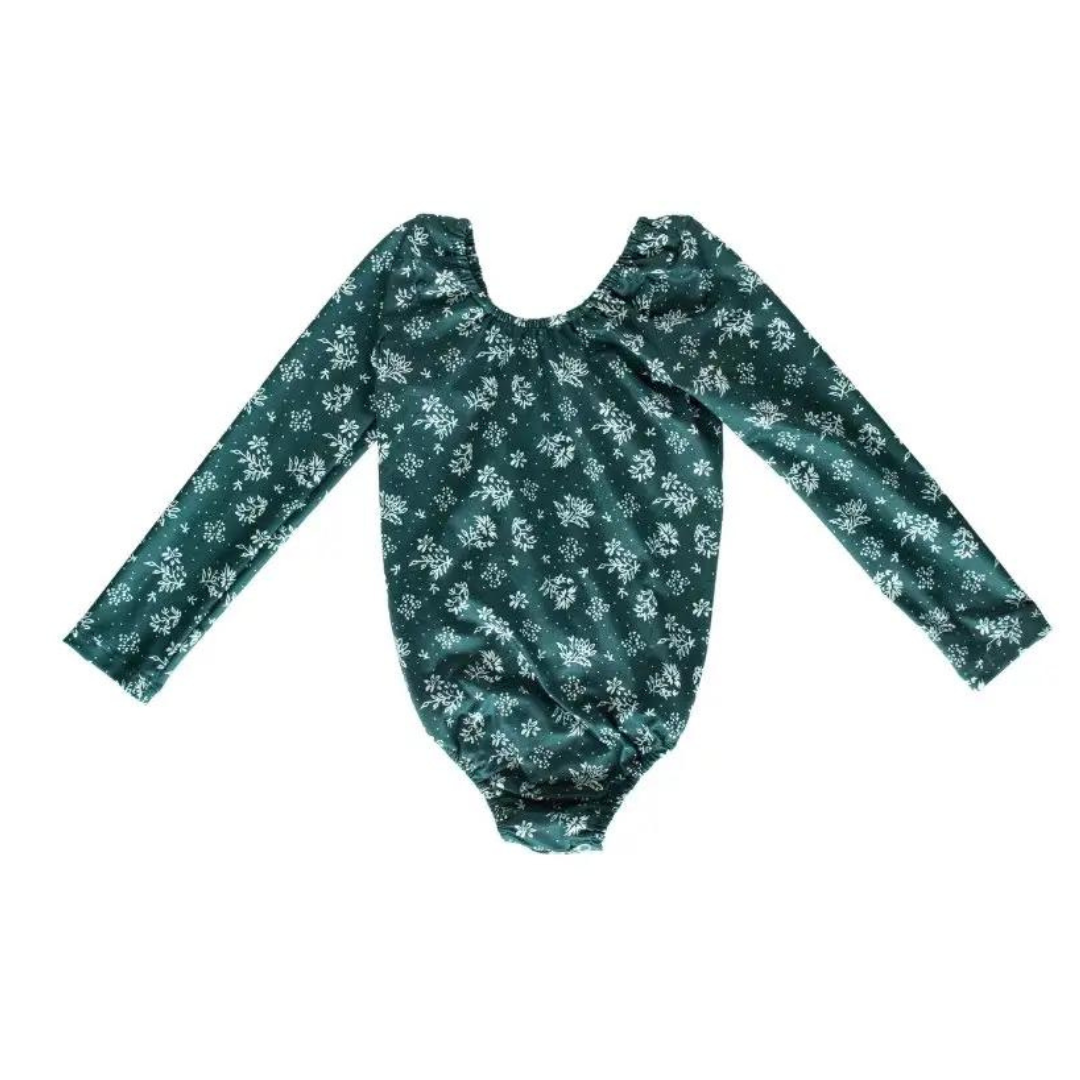 Livee Long Sleeve Leotard - Mistletoe